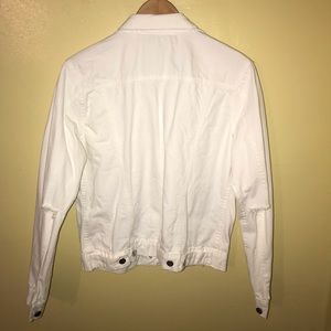 White Jean Jacket